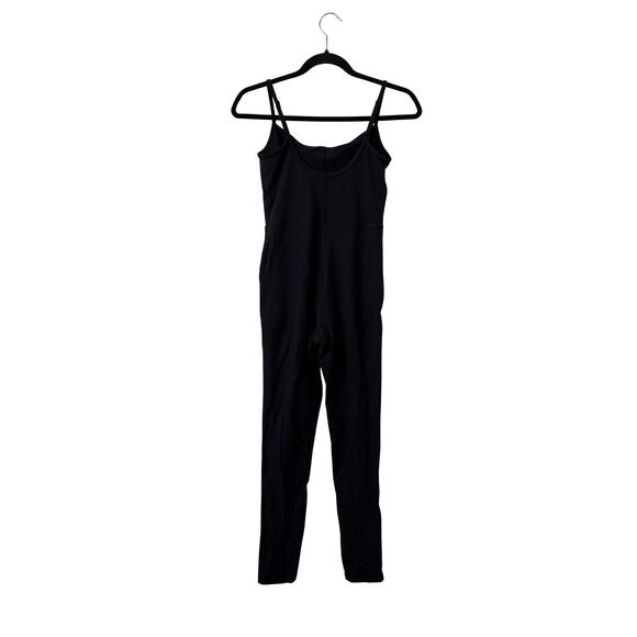Wilfred Free Aritzia Divinity One-Piece Activewear Pilates Jumpsuit Black- Small - Picture 3 of 4